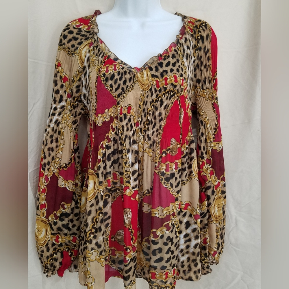 NWOT Sunny Leigh flowy tunic